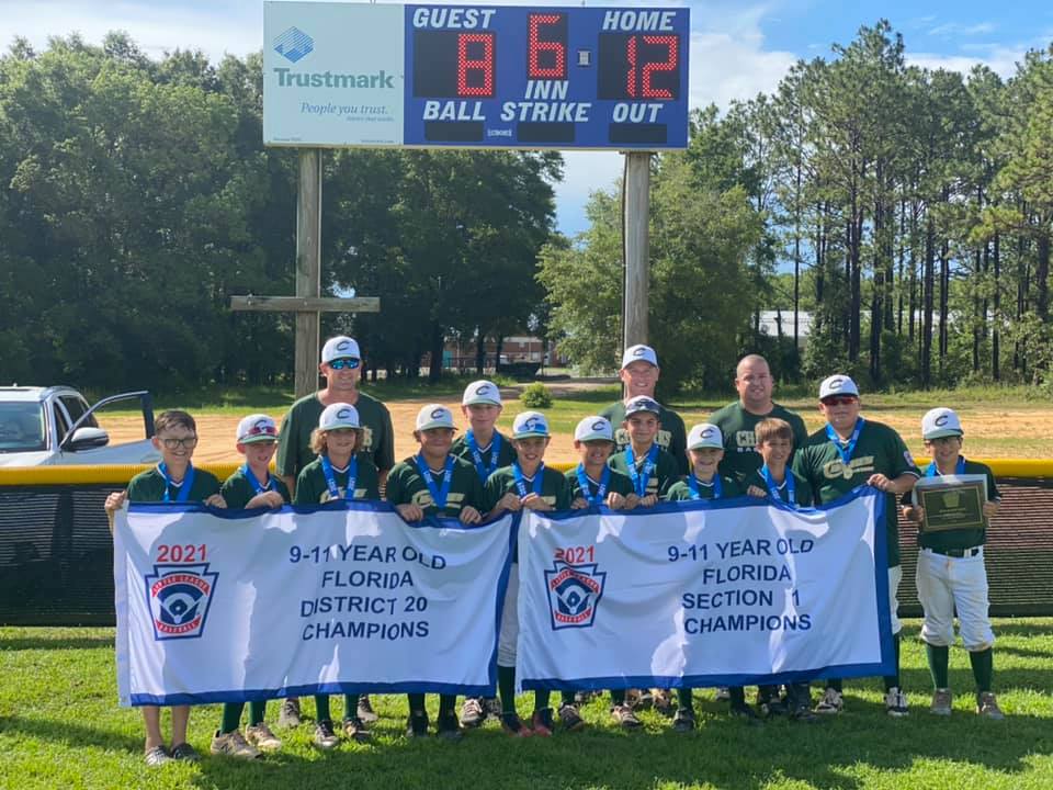 9-11 2021 District & Sectional Champions